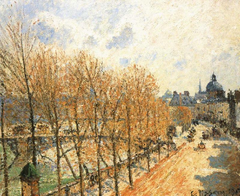 Camille Pissarro Morning sunshine oil painting picture